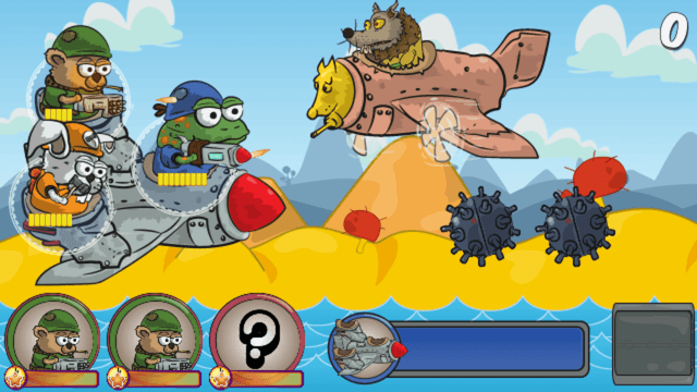 Animals Air Fight