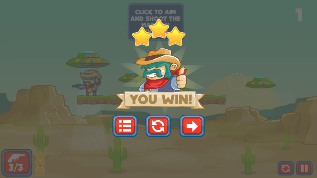Cowboy vs. Martians