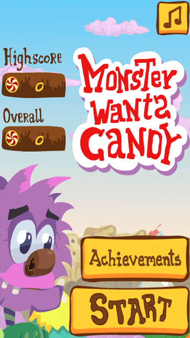 Monster Wants Candy